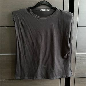 Nasty gal shoulder pad tank